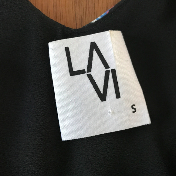 Silky print spaghetti strap tank - Picture 4 of 5